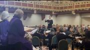 Ann-Charlotte Campos-Cornell conducting the Faure
