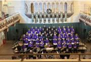 Another view of the concert from the Town Hall Balcony