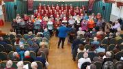 Community Choir about to sing