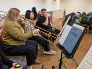 Some of the brass section 2